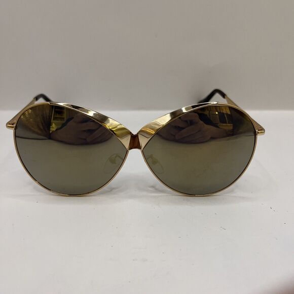 Seven Dominique Sunglasses 1650 Gold Designer Fashion  65-13-138 main image 5